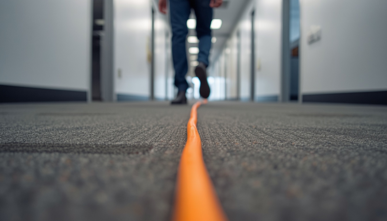 Bright Orange Extension Cords